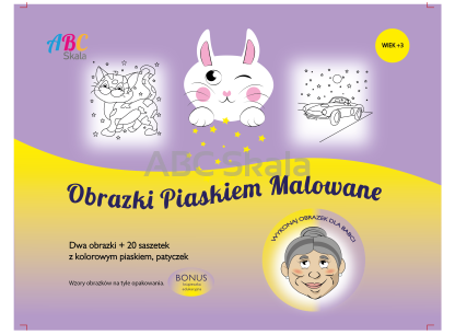 Piaskowe obrazki
