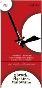 Piaskowe obrazki seria Historia - Zamek, Rycerz