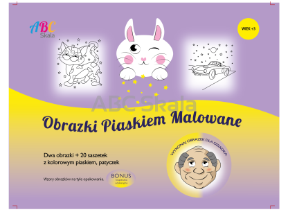 Piaskowe obrazki dla Dziadka
