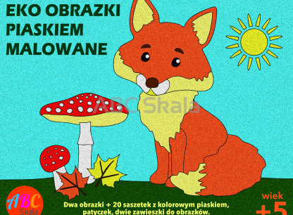 Piaskowe obrazki seria Przyroda