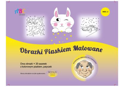 Piaskowe obrazki dla Dziadka